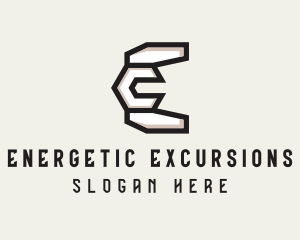 Mechanic Letter E logo design