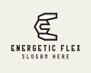 Mechanic Letter E logo design