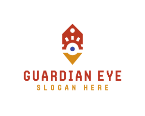 House Eye Surveillance logo design