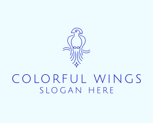 Minimalist Elegant Bird  logo