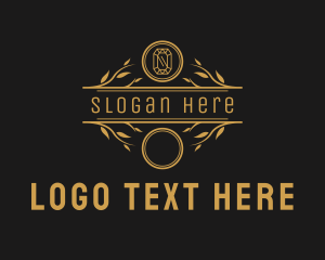 Gold Luxury Diamond  Logo