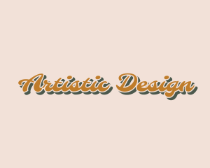 Artistic Retro Fashion logo design