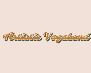 Artistic Retro Fashion logo design