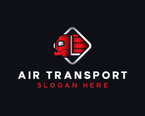 Cargo Truck Forwarding logo design