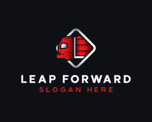 Cargo Truck Forwarding logo design