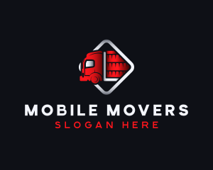 Cargo Truck Forwarding logo design