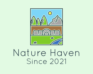 Outdoor Nature Park  logo design