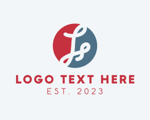 Retro Round Business logo