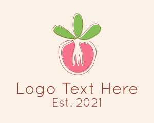 Vegetable Fork Restaurant  logo