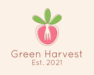 Vegetable Fork Restaurant  logo