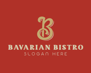 Retro Cafe Bistro logo design