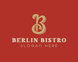 Retro Cafe Bistro logo design