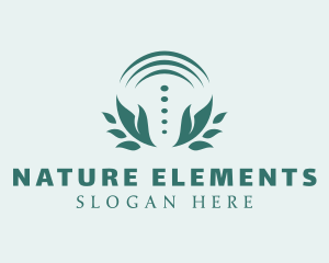 Leaf Nature Relaxation logo design