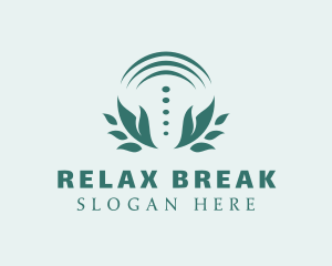 Leaf Nature Relaxation logo design