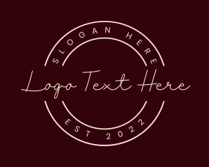 Elegant Cursive Business logo