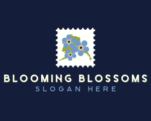 Bloom Flower Alaska logo design