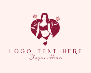 Woman Heart Bikini Underwear logo