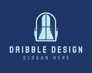 Curtain Interior Design logo design