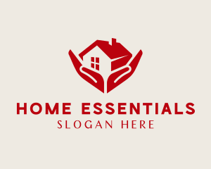 Home Shelter Hand logo design