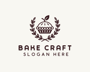 Wreath Pie Bakery logo design