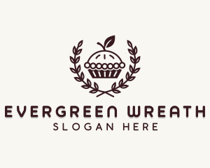 Wreath Pie Bakery logo design