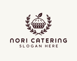 Wreath Pie Bakery logo design