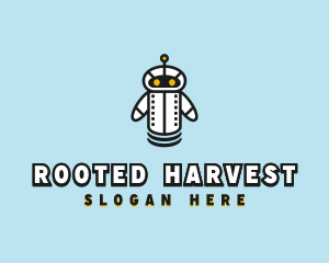 Robot Droid Bot logo design