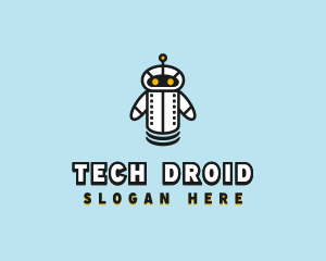 Robot Droid Bot logo design