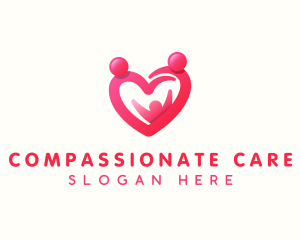 Heart Family Care logo design