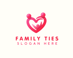 Heart Family Care logo design