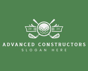 Golf Ball Sports logo design