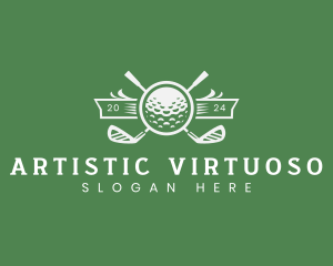 Golf Ball Sports logo design