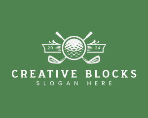 Golf Ball Sports logo design