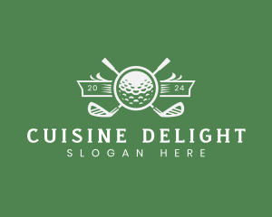 Golf Ball Sports logo design