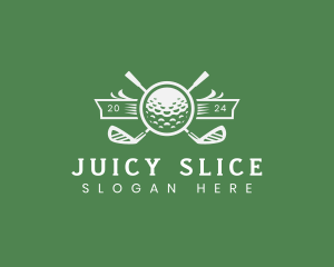 Golf Ball Sports logo design