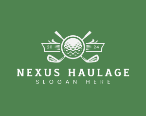 Golf Ball Sports logo design