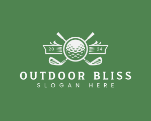 Golf Ball Sports logo design