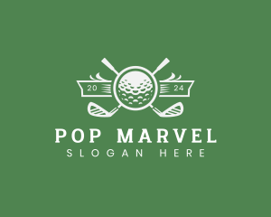 Golf Ball Sports logo design