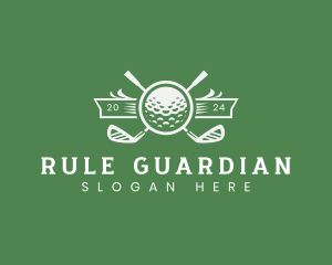 Golf Ball Sports logo design