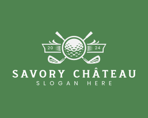 Golf Ball Sports logo design