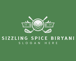 Golf Ball Sports logo design