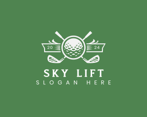 Golf Ball Sports logo design