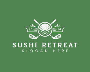 Golf Ball Sports logo design