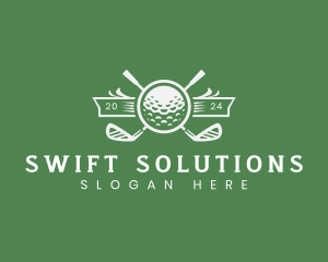 Golf Ball Sports logo design