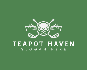 Golf Ball Sports logo design