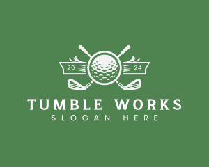 Golf Ball Sports logo design