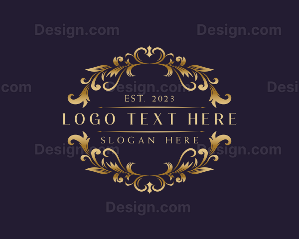 Luxury Royalty Decorative Ornamental Logo