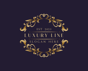 Luxury Royalty Decorative Ornamental logo design