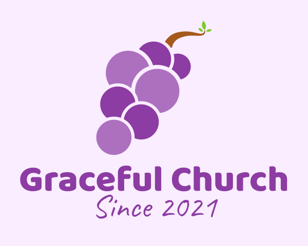 Grape logo example 1