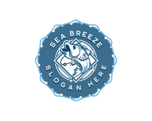 Fisherman Sea Restaurant logo design